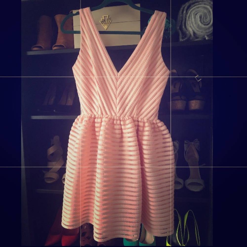 Aqua Pink Fit and Flare